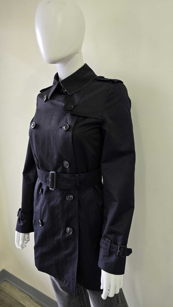 Burberry Kensington Heritage Cotton Gabardine Double-Breasted Trench Coat