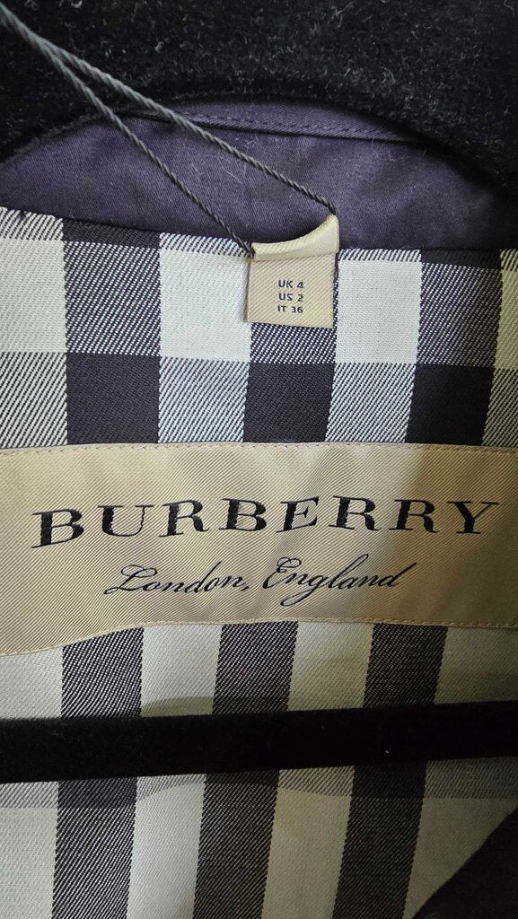Burberry Kensington Heritage Cotton Gabardine Double-Breasted Trench Coat