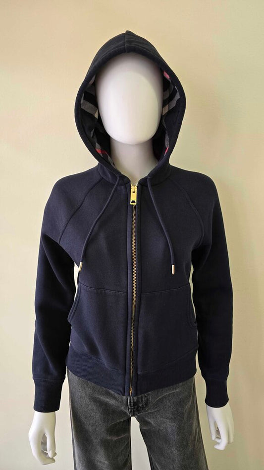 Burberry Ziip Up Hoodie