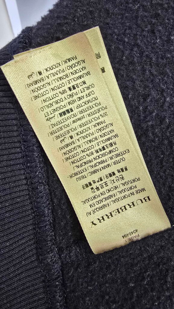 Burberry Ziip Up Hoodie