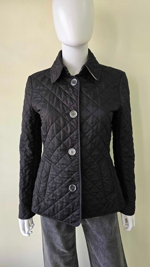 Burberry Quilted Jacket w/ Nova Check Lining