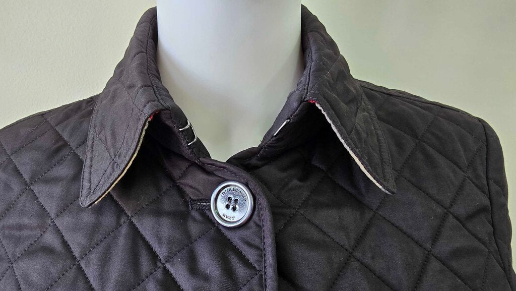 Burberry Quilted Jacket w/ Nova Check Lining