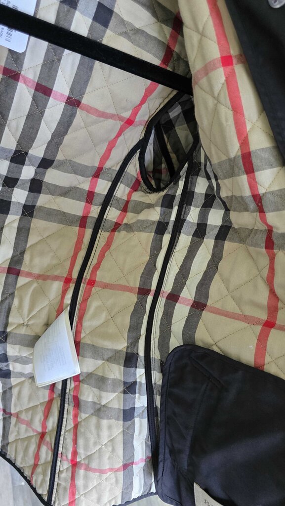 Burberry Quilted Jacket w/ Nova Check Lining