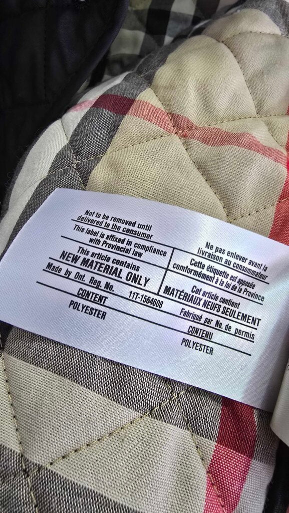 Burberry Quilted Jacket w/ Nova Check Lining