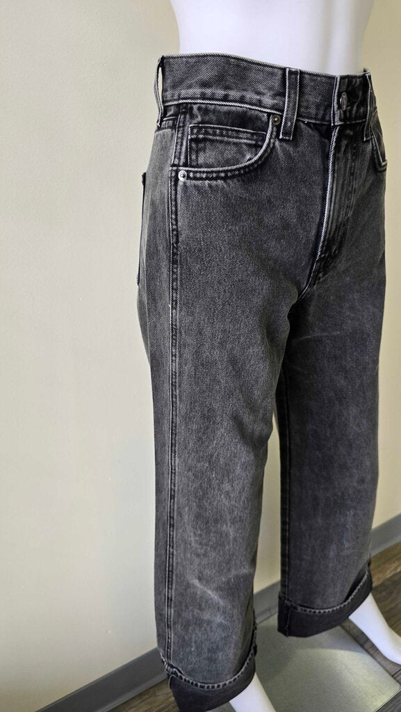 Veronica Beard Taylor High Rise Wide Leg Jeans