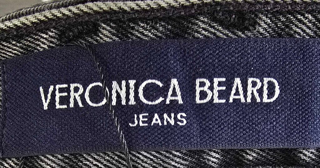 Veronica Beard Taylor High Rise Wide Leg Jeans