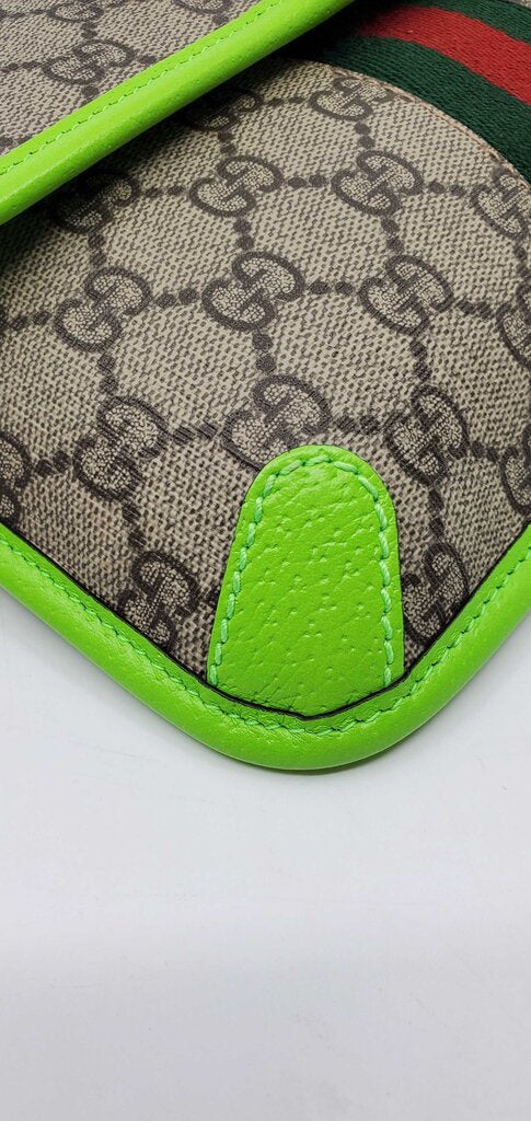 Gucci GG Supreme Monogram Web Ophidia Belt Bag