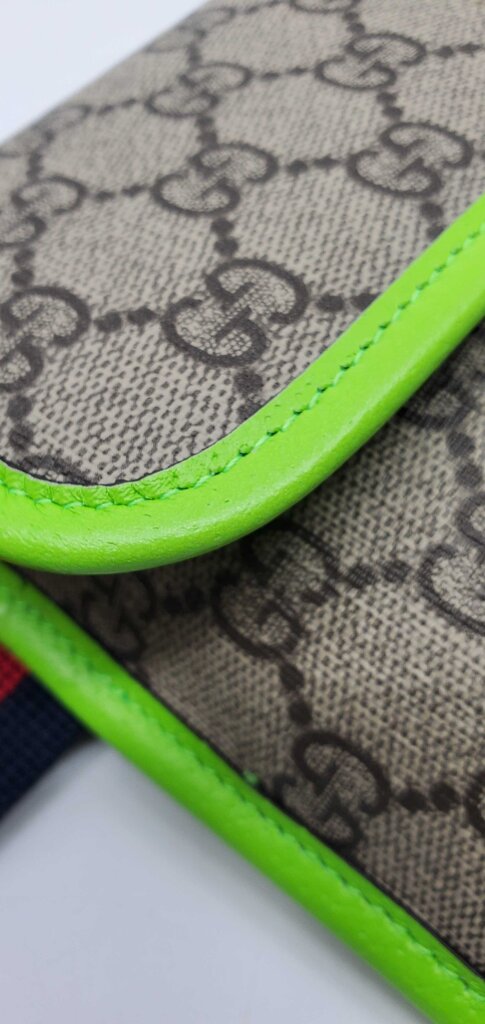 Gucci GG Supreme Monogram Web Ophidia Belt Bag