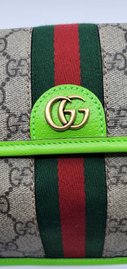Gucci GG Supreme Monogram Web Ophidia Belt Bag