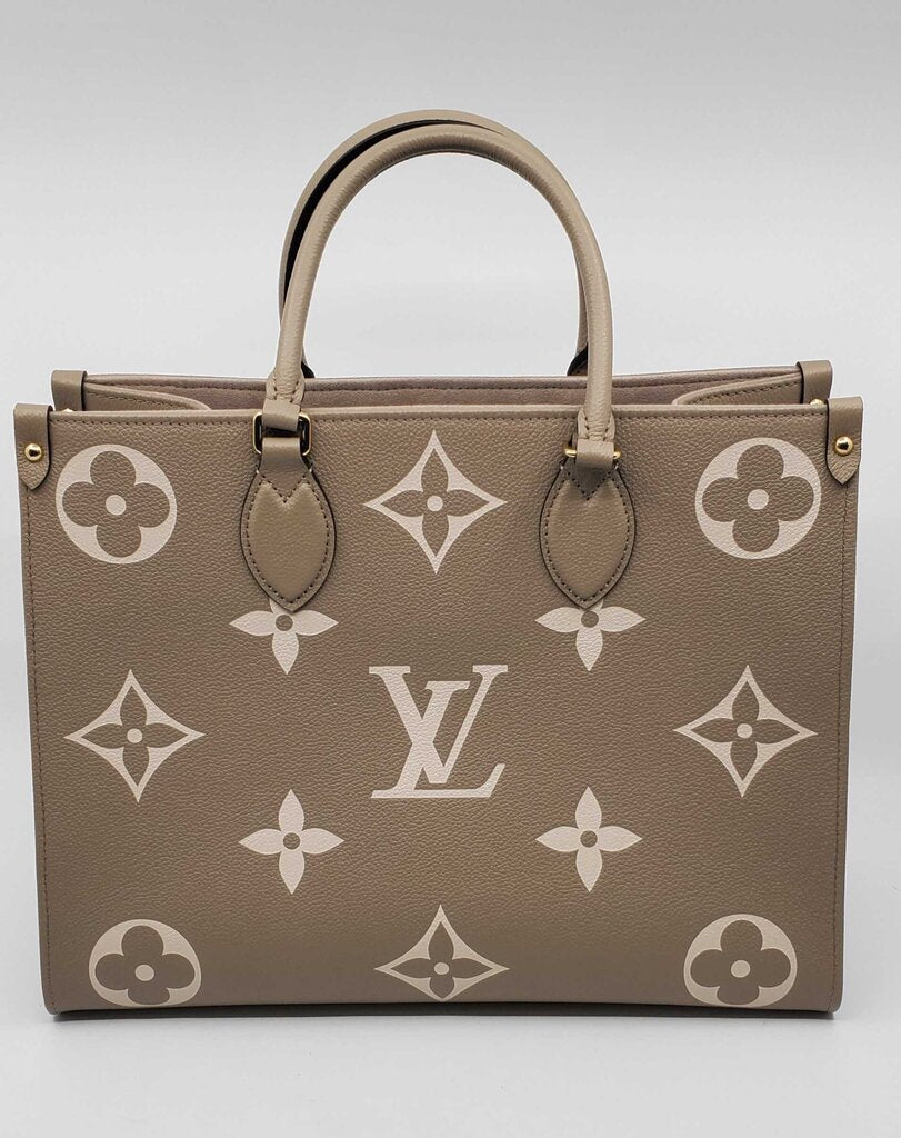Louis Vuitton OnTheGo MM Bicolor Monogram Impreinte