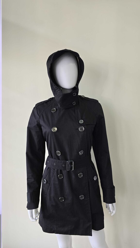Burberry Britt Trench Coat w/ Hood
