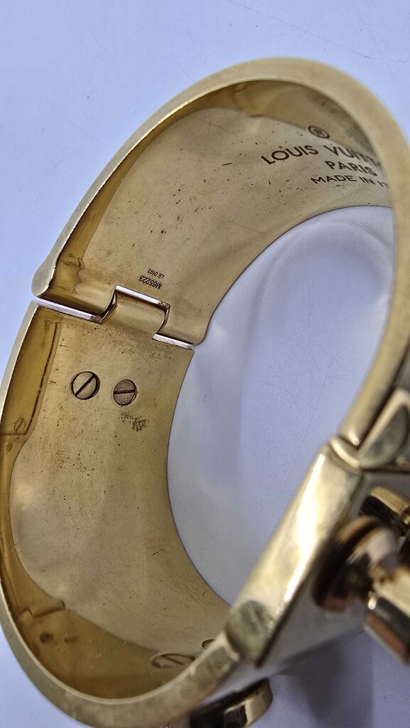 Louis Vuitton Lock Me Manchette Cuff Bracelet