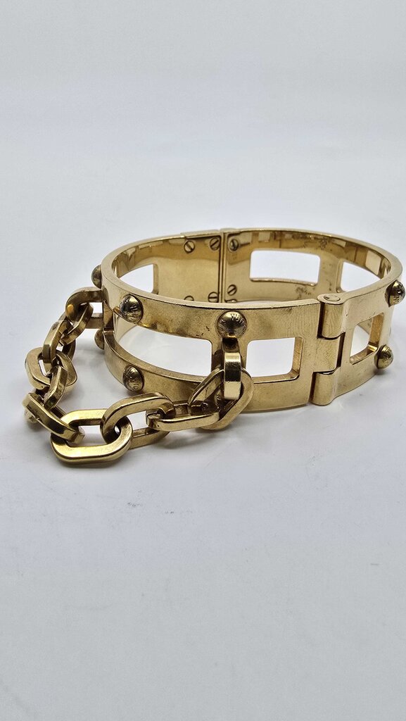 Louis Vuitton Lock Me Frame Studded Cuff