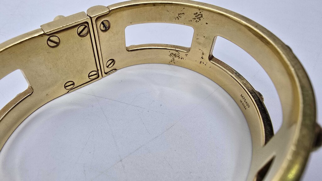 Louis Vuitton Lock Me Frame Studded Cuff