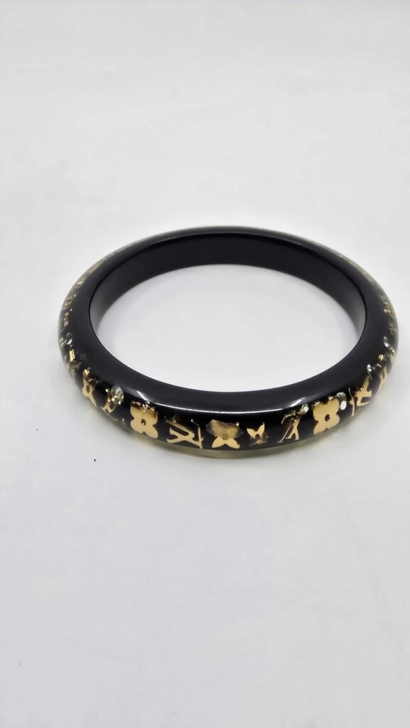 Louis Vuitton Monogram Inclusion Bangle