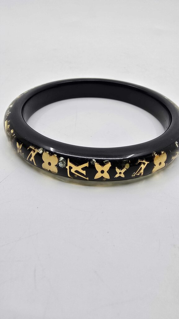 Louis Vuitton Monogram Inclusion Bangle