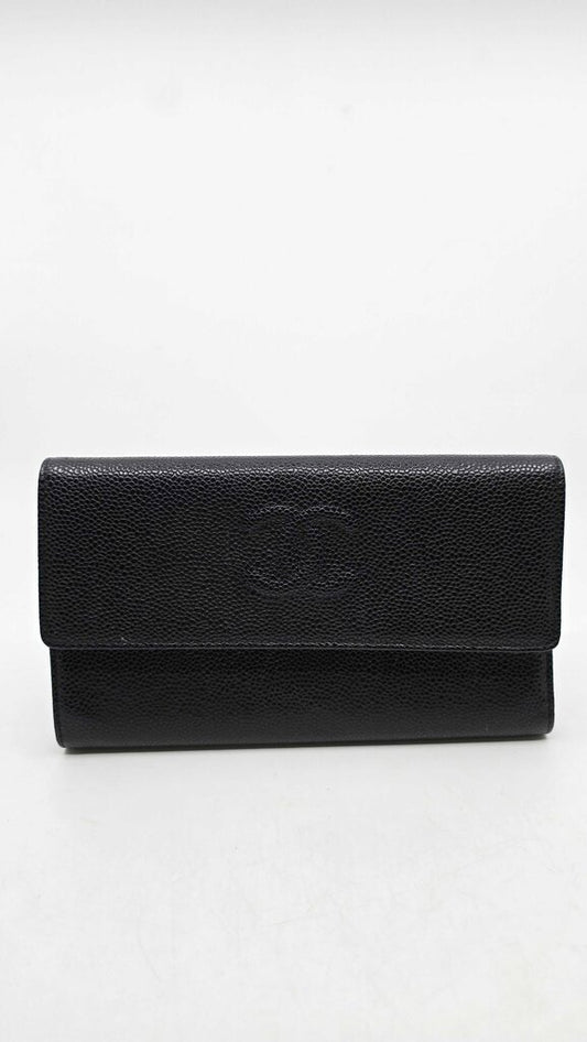 Chanel Timeless CC Long Flap Wallet