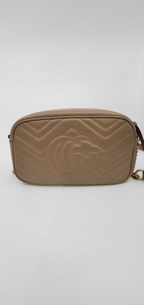 Gucci GG Marmont Small Matelasse Leather Camera Bag