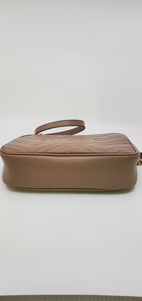 Gucci GG Marmont Small Matelasse Leather Camera Bag