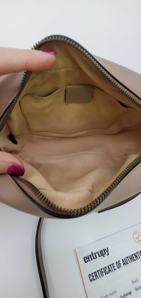 Gucci GG Marmont Small Matelasse Leather Camera Bag