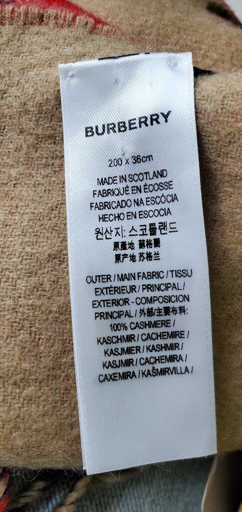 Burberry Cashmere Scarf