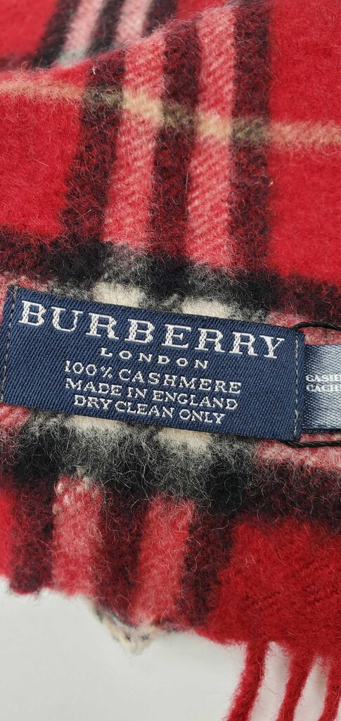 Burberry Plaid Scarf