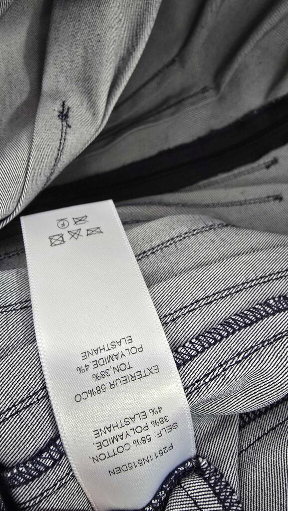 Carolina Herrera Pintuck Waist Stretch Denim Shirtdress