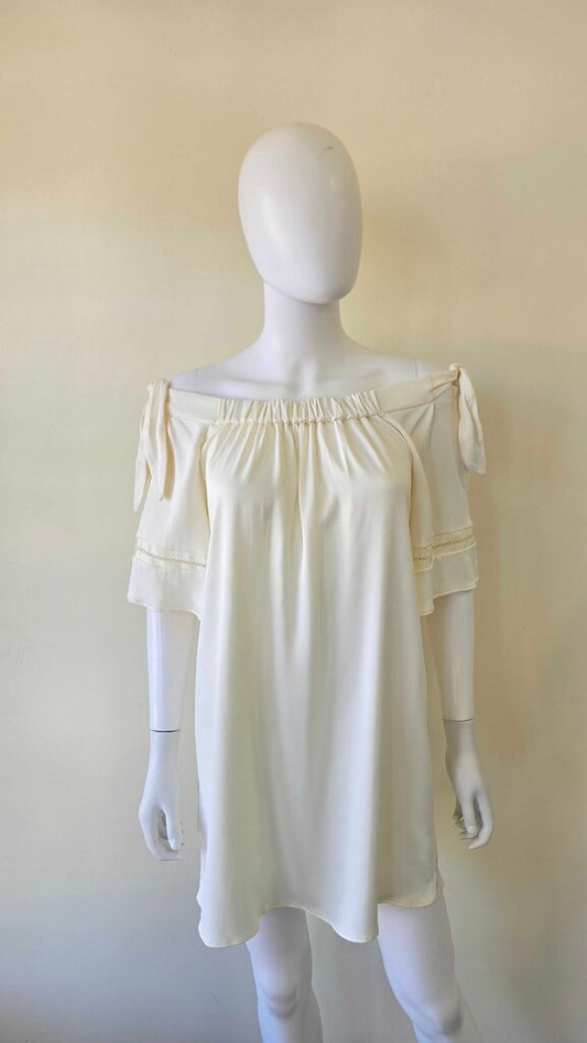 Alexis Brand Off-The-Shoulder Mini Dress