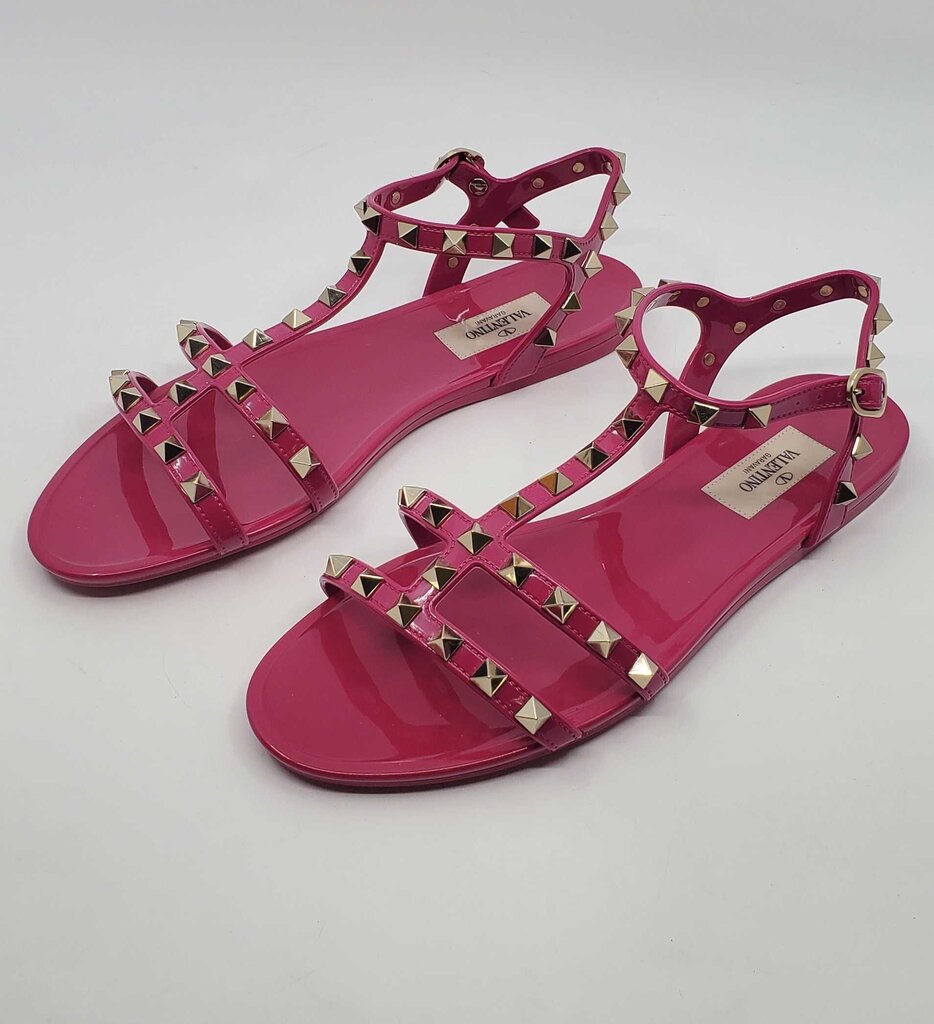 Valentino Garavani Rockstud Jelly Gladiator Sandals