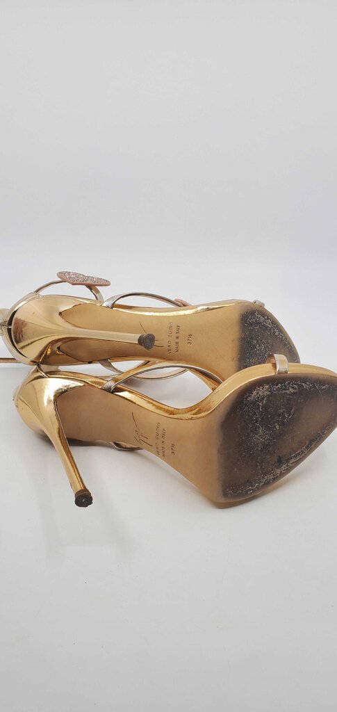 Giuseppe Zanotti Triple Heart Strappy Sandals