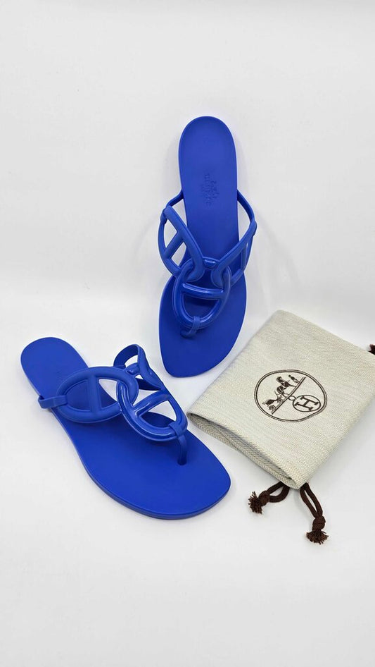 Hermes Egerie Rubber Slides