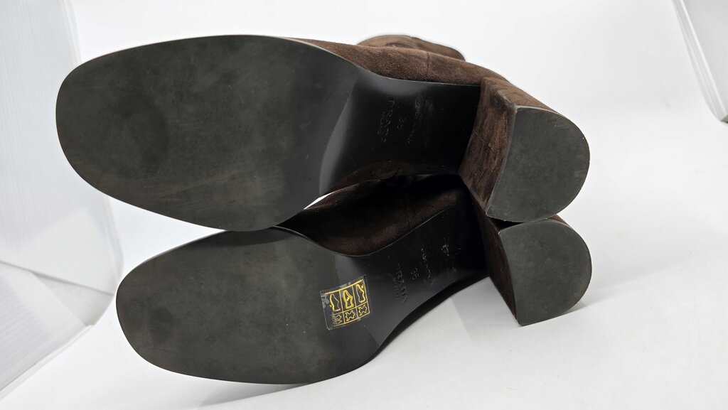 Prada Calzature Donna Suede Boots