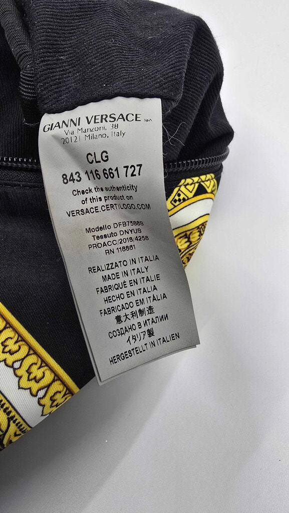 Versace Baracco Nylon Belt Bag