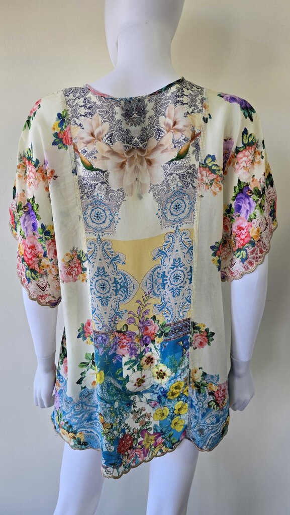 Johnny Was Floral Top