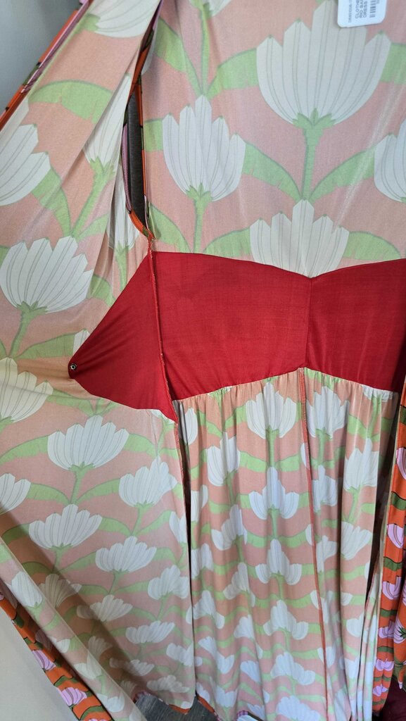 FARM RIO BANANA DECO MIDI DRESS
