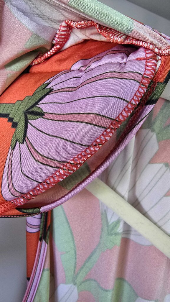 FARM RIO BANANA DECO MIDI DRESS