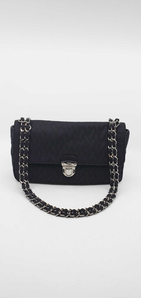Prada Nylon Tessuto Impunture Quilted Flap