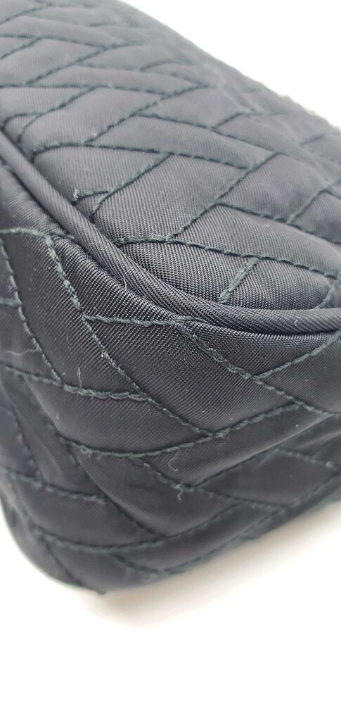 Prada Nylon Tessuto Impunture Quilted Flap