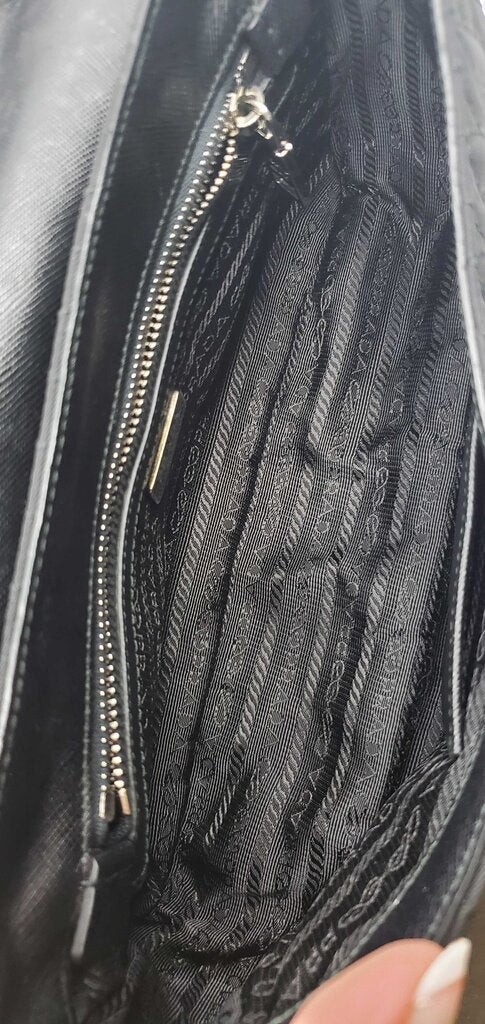 Prada Nylon Tessuto Impunture Quilted Flap