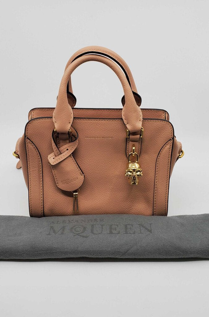 Alexander McQueen Mini Skull Top Handle Bag