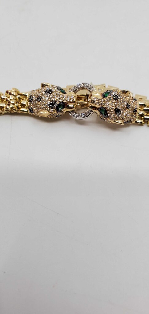 Effy 14k Signature Panthere 2-tone Bracelet