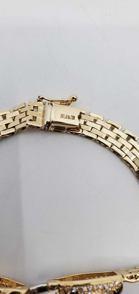 Effy 14k Signature Panthere 2-tone Bracelet