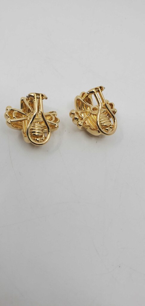 Tiffany & Co. "X" Signature Clip on Earrings