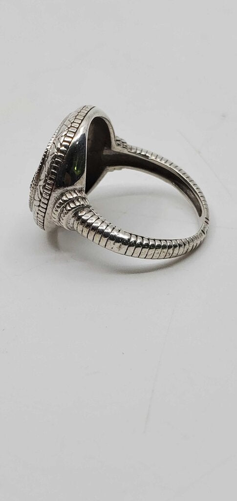 Silver Evil Eye Ring