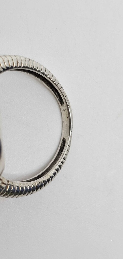 Silver Evil Eye Ring
