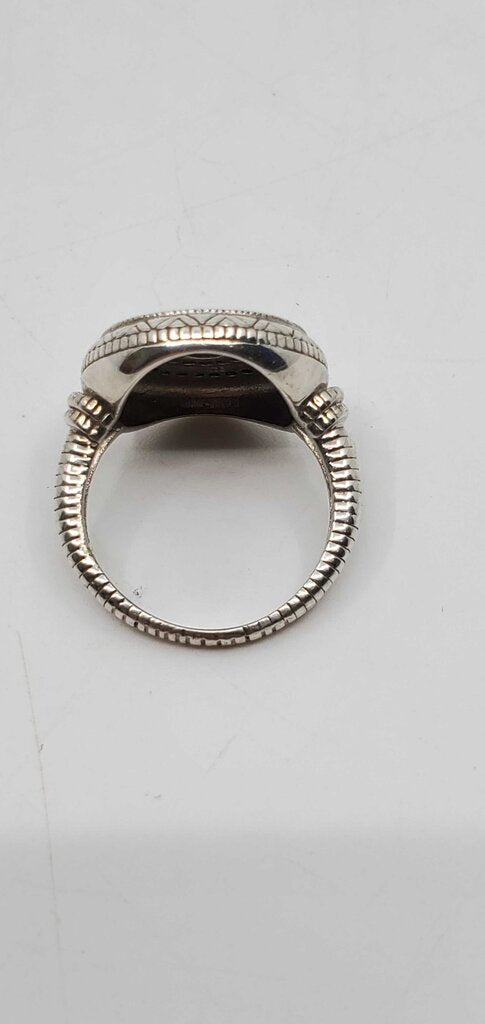 Silver Evil Eye Ring