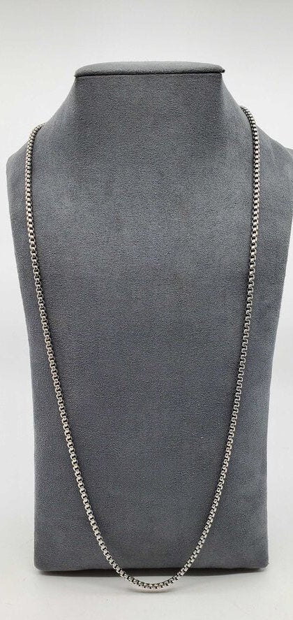 David Yurman 28" Box Chain Necklace