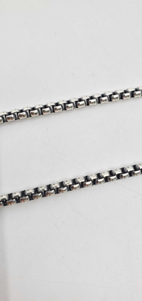 David Yurman 28" Box Chain Necklace