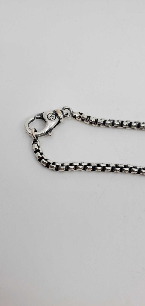 David Yurman 28" Box Chain Necklace