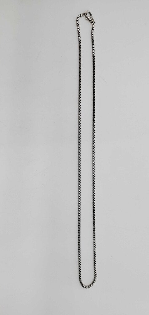 David Yurman 28" Box Chain Necklace